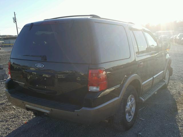 1FMFU17L03LC56819 - 2003 FORD EXPEDITION BLACK photo 4