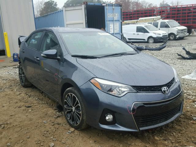 5YFBURHE2GP530861 - 2016 TOYOTA COROLLA L GRAY photo 1