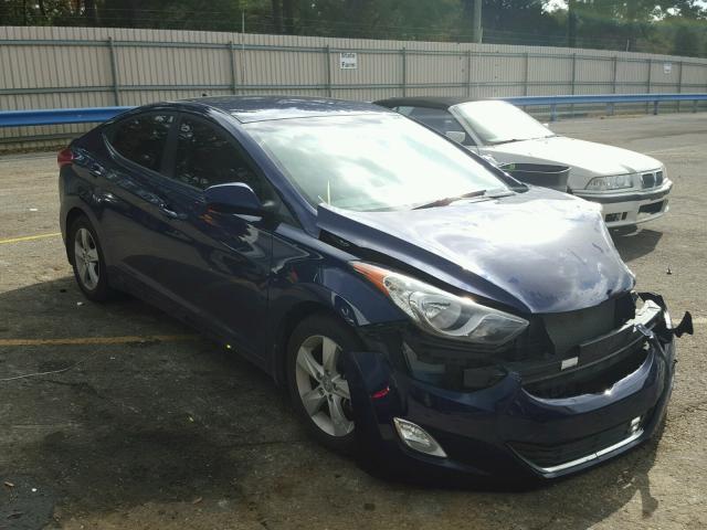 5NPDH4AE7DH409357 - 2013 HYUNDAI ELANTRA GL PURPLE photo 1