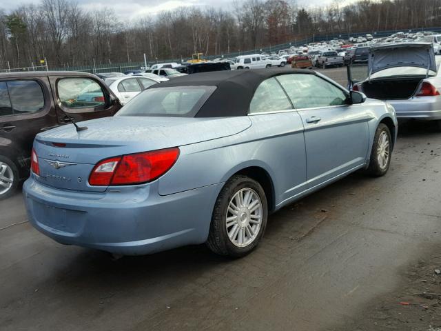 1C3LC55D19N535873 - 2009 CHRYSLER SEBRING TO BLUE photo 4