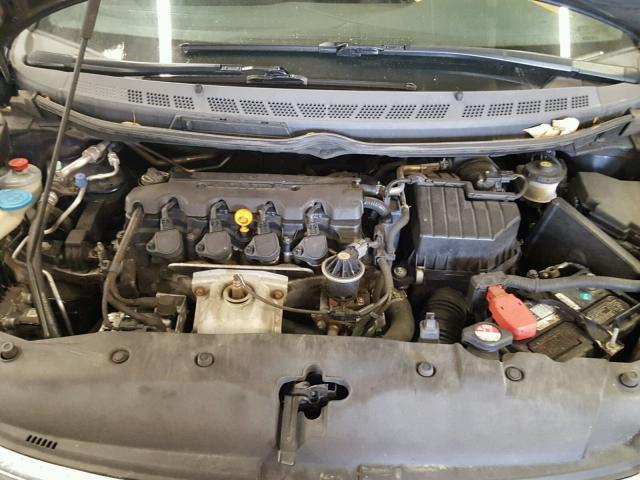 1HGFA16836L069395 - 2006 HONDA CIVIC EX BLUE photo 6