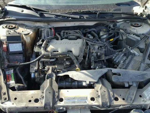 2G1WF52E049453148 - 2004 CHEVROLET IMPALA WHITE photo 7