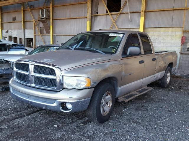 1D7HA18D53J583523 - 2003 DODGE RAM 1500 S GOLD photo 2