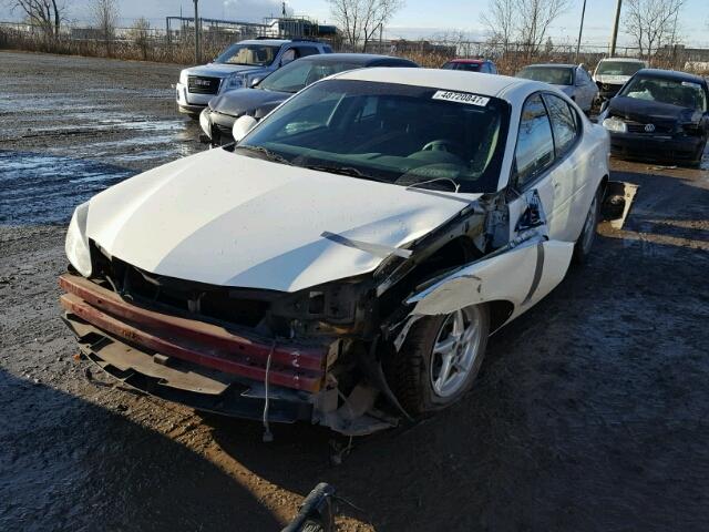 2G2WP522941191417 - 2004 PONTIAC GRAND PRIX WHITE photo 2