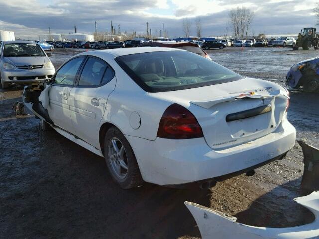 2G2WP522941191417 - 2004 PONTIAC GRAND PRIX WHITE photo 3