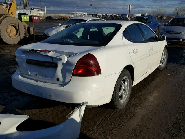 2G2WP522941191417 - 2004 PONTIAC GRAND PRIX WHITE photo 4