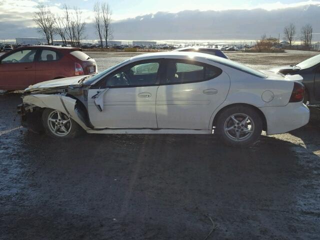 2G2WP522941191417 - 2004 PONTIAC GRAND PRIX WHITE photo 9