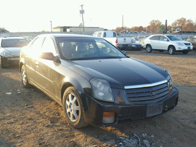 1G6DM577X40178061 - 2004 CADILLAC CTS BLACK photo 1