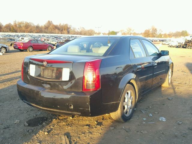 1G6DM577X40178061 - 2004 CADILLAC CTS BLACK photo 4