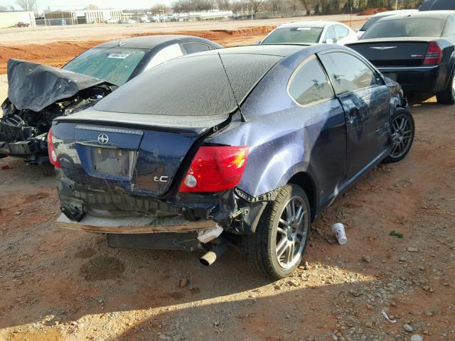 JTKDE167760129514 - 2006 TOYOTA SCION TC BLUE photo 9