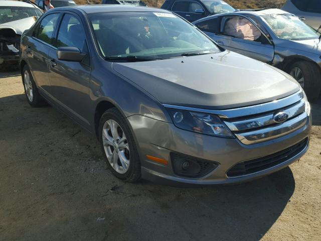 3FAHP0HAXCR188225 - 2012 FORD FUSION SE GRAY photo 1