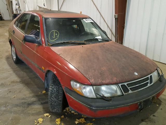 YS3DD58BXV2033231 - 1997 SAAB 900 S RED photo 1