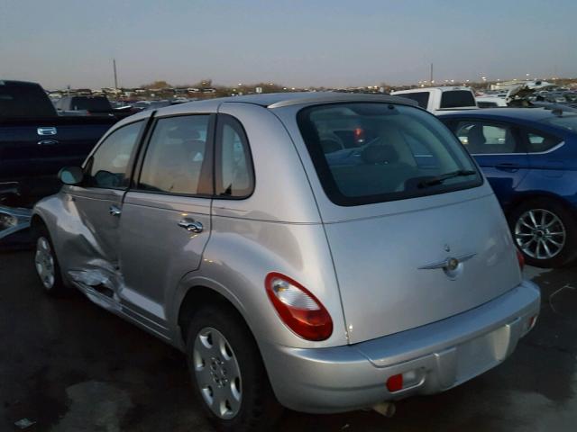 3A4FY48B86T257302 - 2006 CHRYSLER PT CRUISER SILVER photo 3