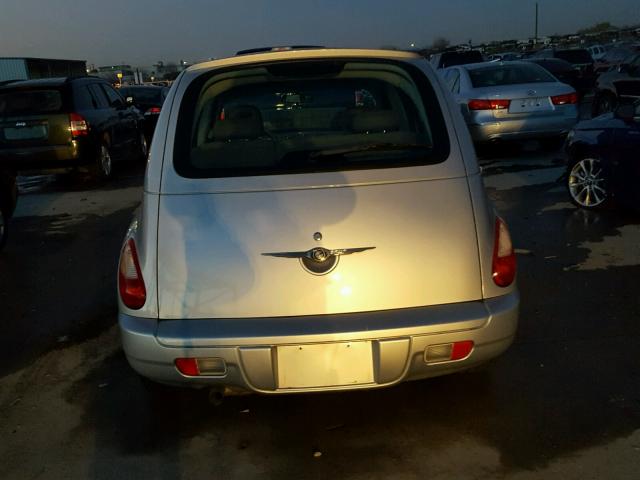 3A4FY48B86T257302 - 2006 CHRYSLER PT CRUISER SILVER photo 9