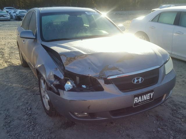 5NPEU46F06H074818 - 2006 HYUNDAI SONATA GLS GRAY photo 1