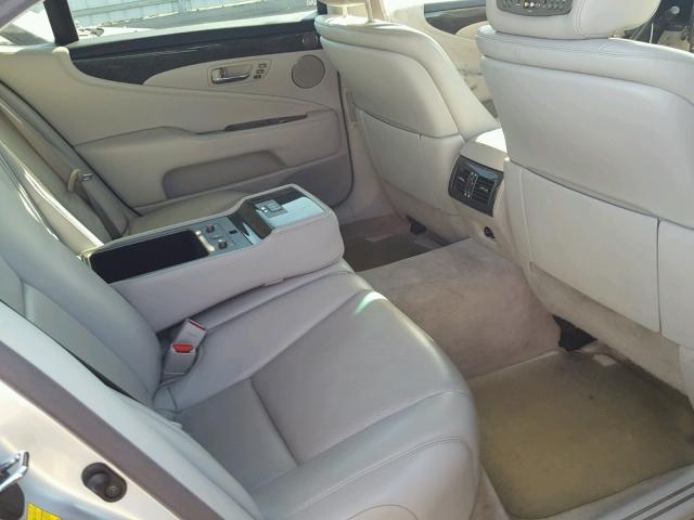 JTHGL46F775008018 - 2007 LEXUS LS 460L SILVER photo 6