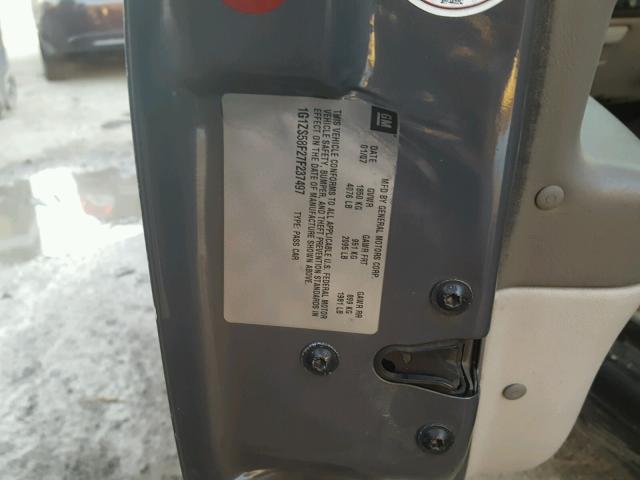 1G1ZS58F27F237497 - 2007 CHEVROLET MALIBU LS GRAY photo 10