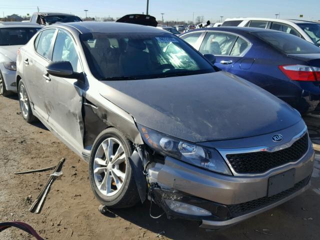 5XXGN4A79DG232121 - 2013 KIA OPTIMA EX SILVER photo 1