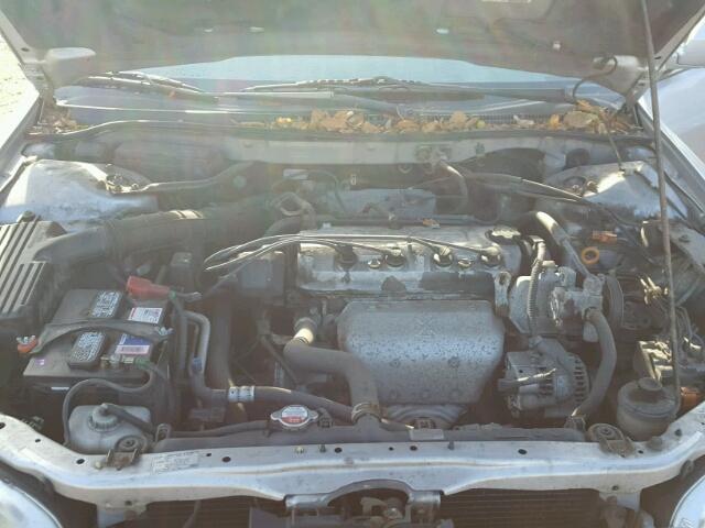 1HGCG65812A157366 - 2002 HONDA ACCORD EX SILVER photo 7