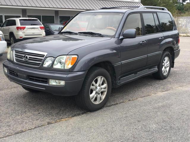 JTJHT00W633534375 - 2003 LEXUS LX 470 GRAY photo 9