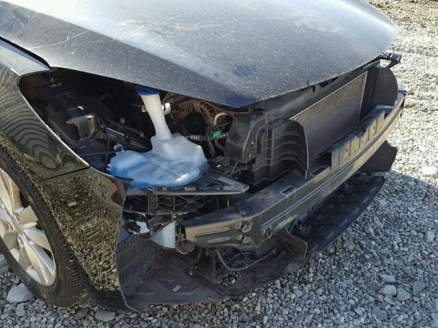 KNAFX4A64E5136218 - 2014 KIA FORTE LX BLACK photo 9