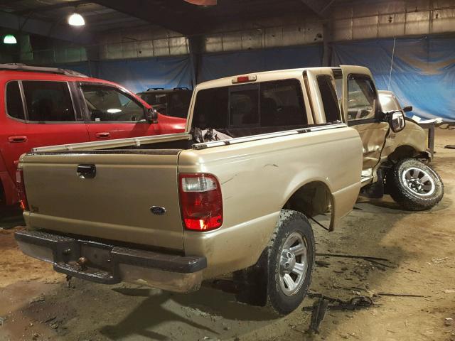 1FTYR44U72PA71297 - 2002 FORD RANGER SUP GOLD photo 4