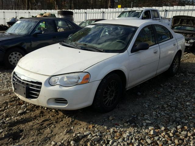 1C3EL46J65N672857 - 2005 CHRYSLER SEBRING WHITE photo 2