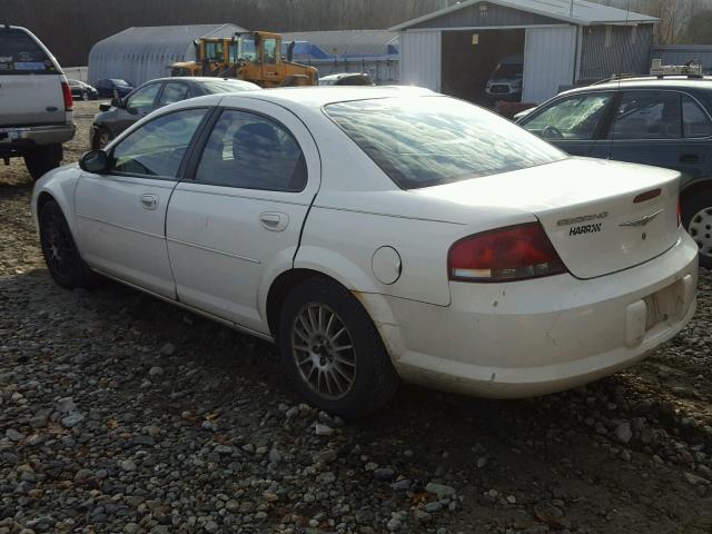 1C3EL46J65N672857 - 2005 CHRYSLER SEBRING WHITE photo 3