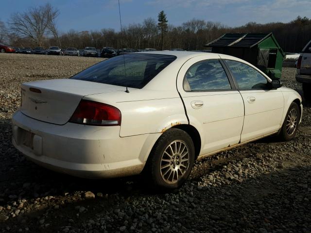 1C3EL46J65N672857 - 2005 CHRYSLER SEBRING WHITE photo 4