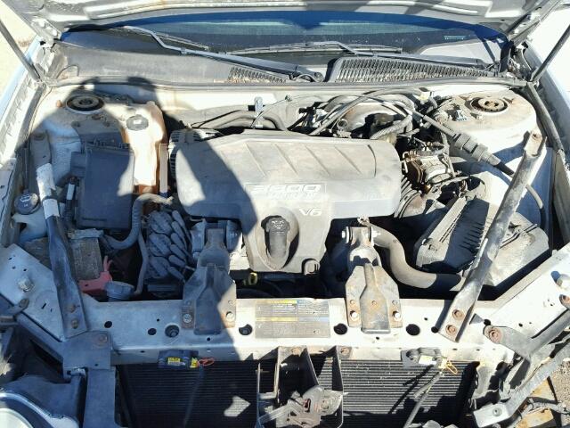 2G4WD532X51340322 - 2005 BUICK LACROSSE C SILVER photo 7