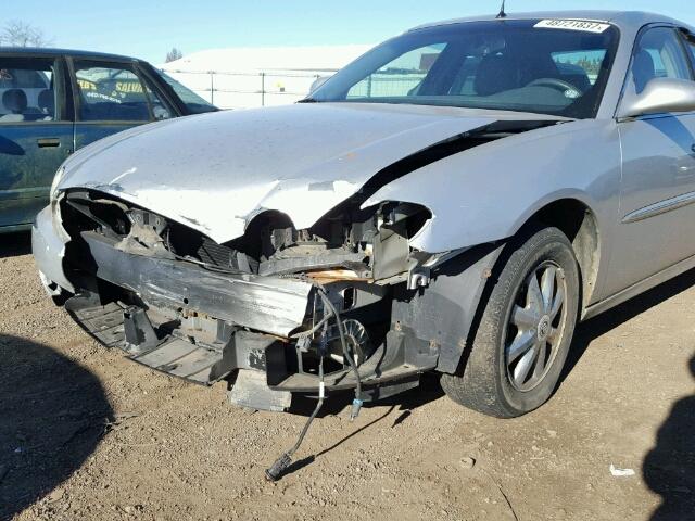 2G4WD532X51340322 - 2005 BUICK LACROSSE C SILVER photo 9