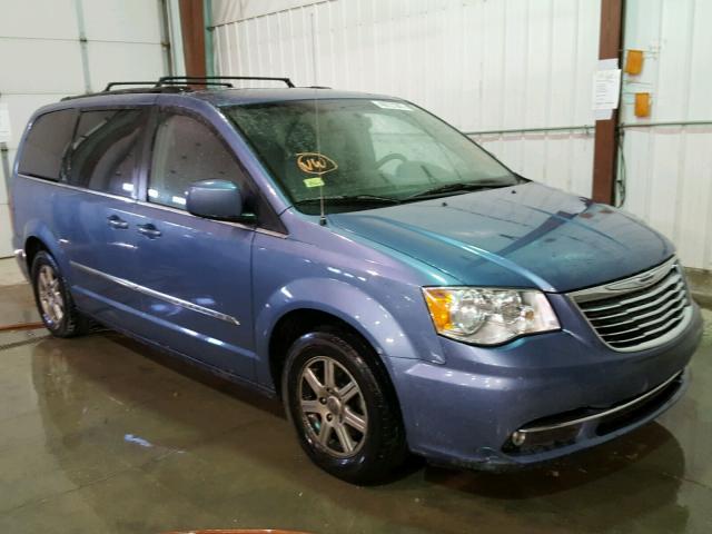 2C4RC1BG8CR212637 - 2012 CHRYSLER TOWN & COU Mavi foto 1