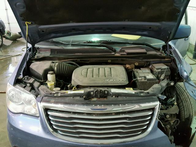 2C4RC1BG8CR212637 - 2012 CHRYSLER TOWN & COU Mavi foto 7