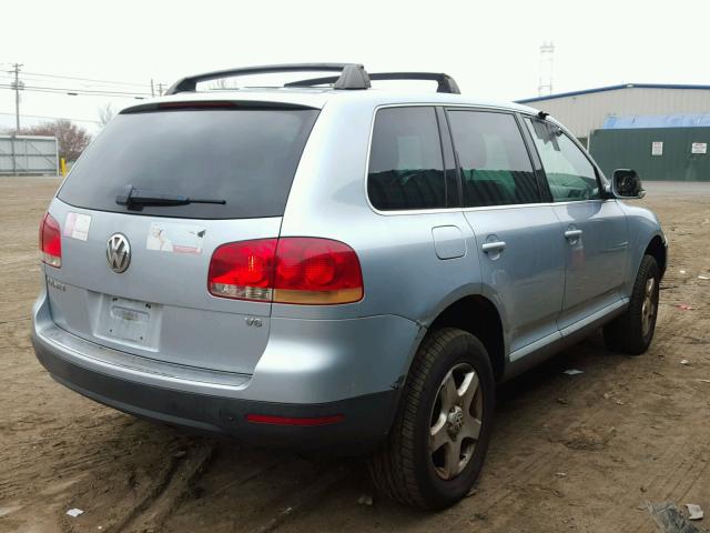 WVGZC67L54D001978 - 2004 VOLKSWAGEN TOUAREG 3. BLUE photo 4