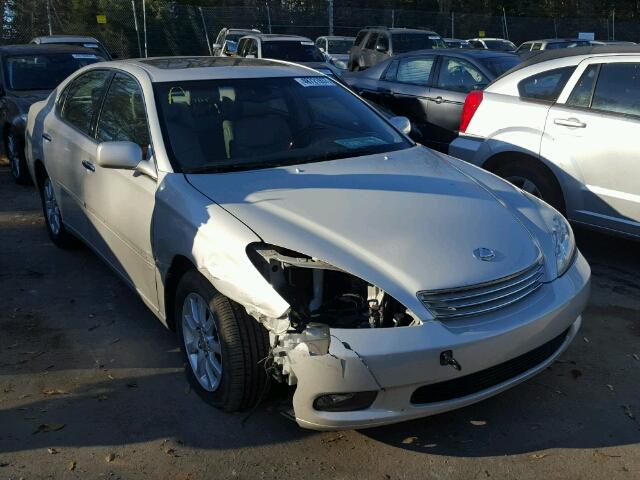 JTHBA30G845030407 - 2004 LEXUS ES 330 SILVER photo 1