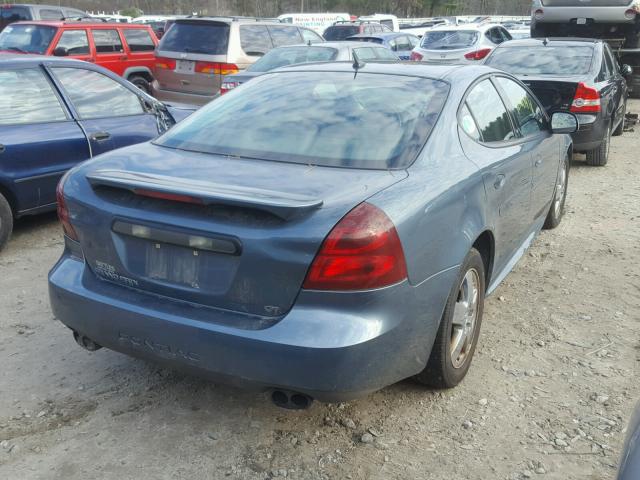 2G2WR584571205109 - 2007 PONTIAC GRAND PRIX GRAY photo 4