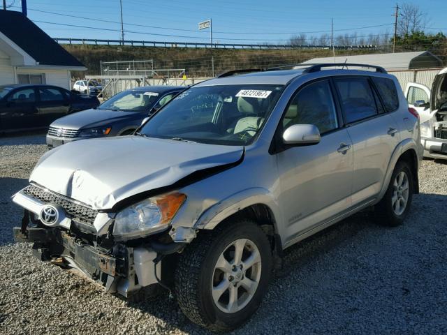 JTMBF31V095012054 - 2009 TOYOTA RAV4 LIMIT SILVER photo 2