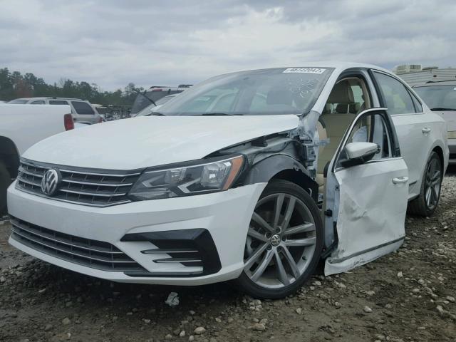 1VWDT7A36HC050113 - 2017 VOLKSWAGEN PASSAT R-L WHITE photo 2