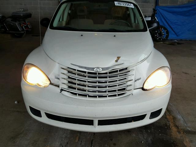 3A4FY58B17T615931 - 2007 CHRYSLER PT CRUISER WHITE photo 9