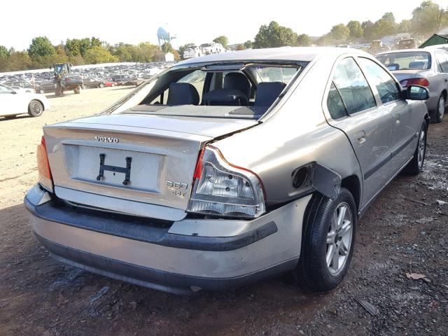 YV1RS58D312059162 - 2001 VOLVO S60 2.4T BEIGE photo 4