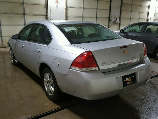 2G1WA5EK3A1123725 - 2010 CHEVROLET IMPALA LS SILVER photo 3