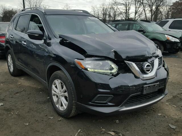 KNMAT2MV3FP515779 - 2015 NISSAN ROGUE S BLACK photo 1