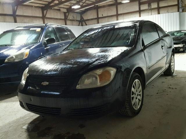 1G1AB1F52A7237677 - 2010 CHEVROLET COBALT LS BLACK photo 2