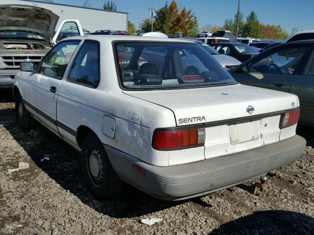 1N4EB32A8PC744743 - 1993 NISSAN SENTRA E WHITE photo 3