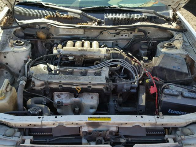 1N4EB32A8PC744743 - 1993 NISSAN SENTRA E WHITE photo 7