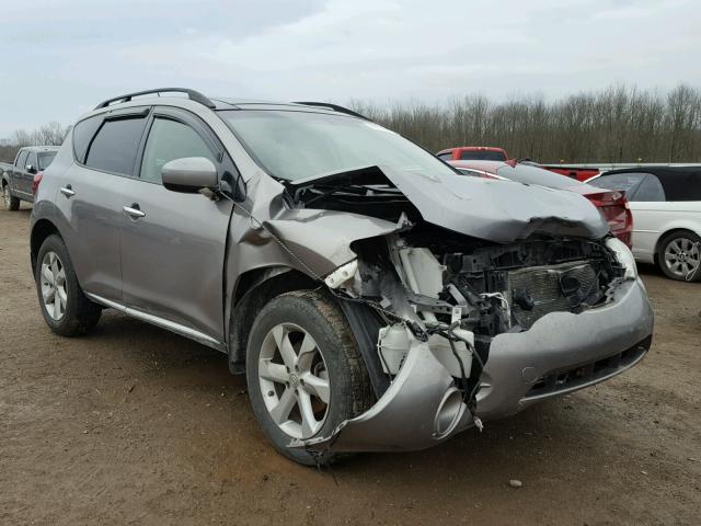 JN8AZ1MW3AW103477 - 2010 NISSAN MURANO S GRAY photo 1