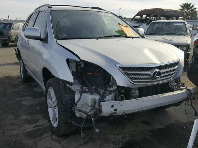 JTJGW31U582851529 - 2008 LEXUS RX 400H SILVER photo 1