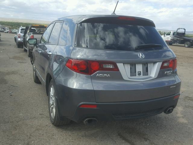 5J8TB1H55BA007635 - 2011 ACURA RDX TECHNO GRAY photo 3