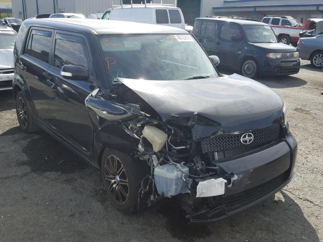 JTLKE50E291086880 - 2009 TOYOTA SCION XB BLACK photo 1