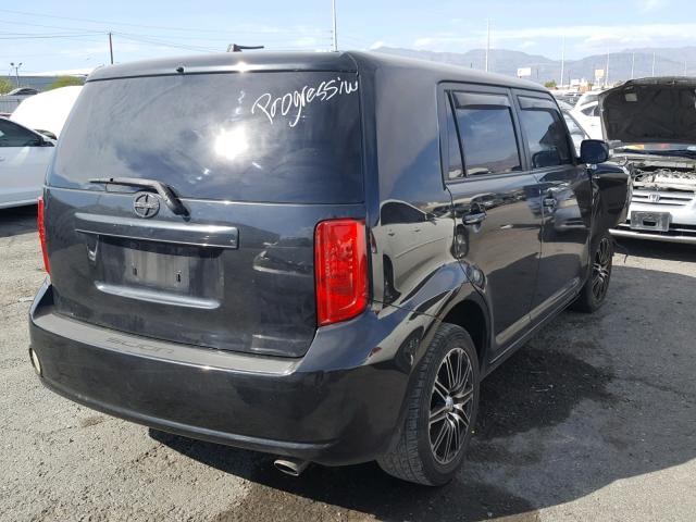 JTLKE50E291086880 - 2009 TOYOTA SCION XB BLACK photo 4